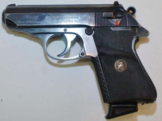 Appraisal: Walther PPK S Pistol-Blued PPK S double single action pistol