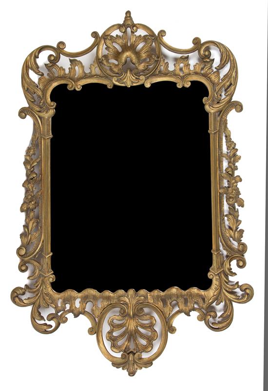 Appraisal: Sale Lot A Louis XV Style Carved Giltwood Wall Mirror