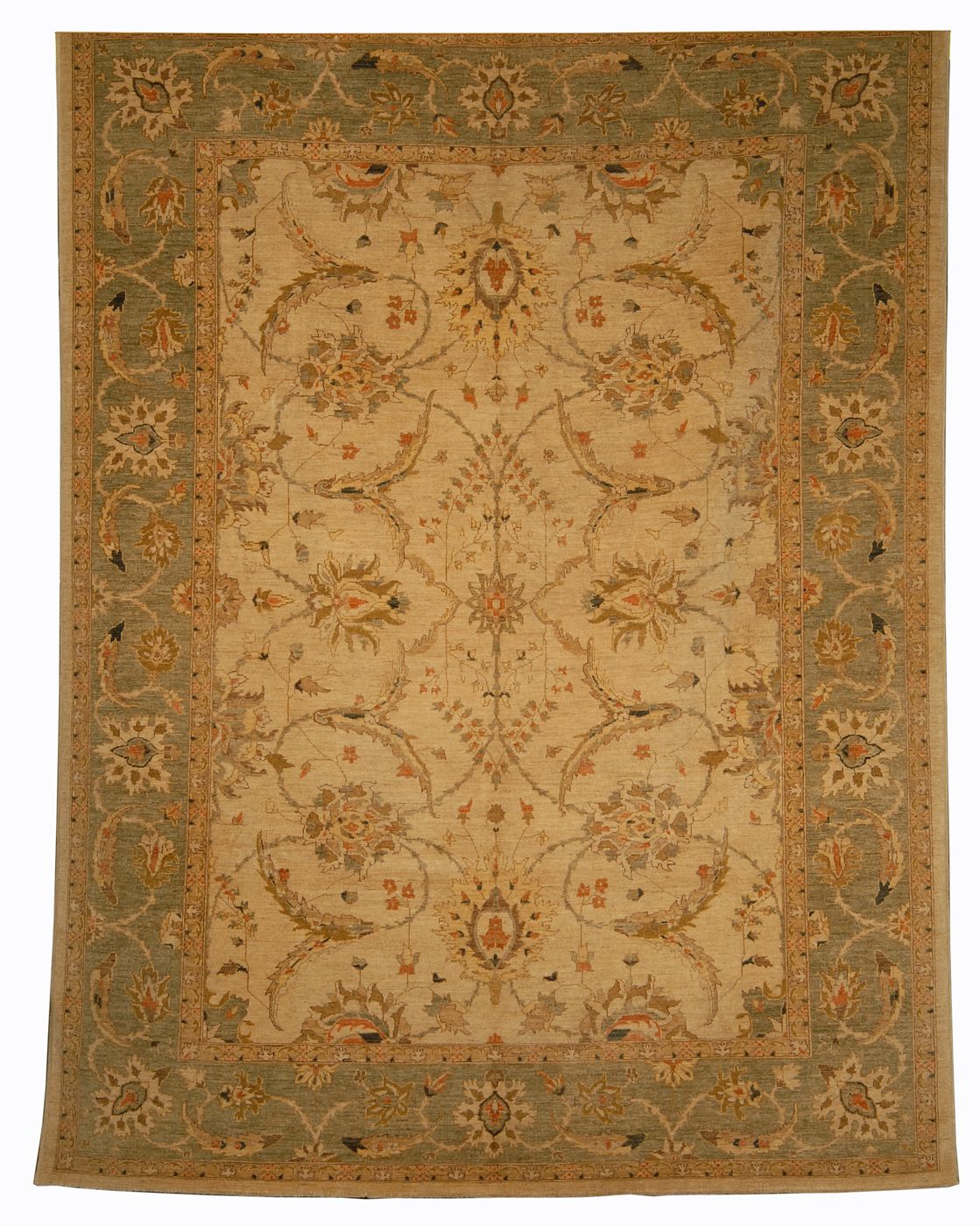 Appraisal: ORIENTAL RUG ZIEGLER MAHAL DESIGN ' x ' Palmettes and