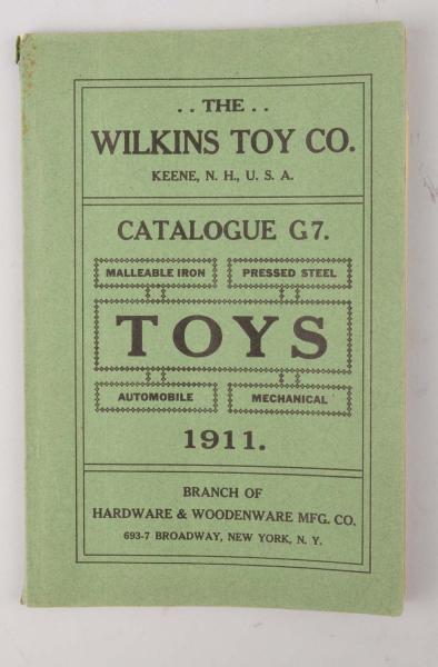 Appraisal: This Wilkins cast iron toy catalogue is pages in length