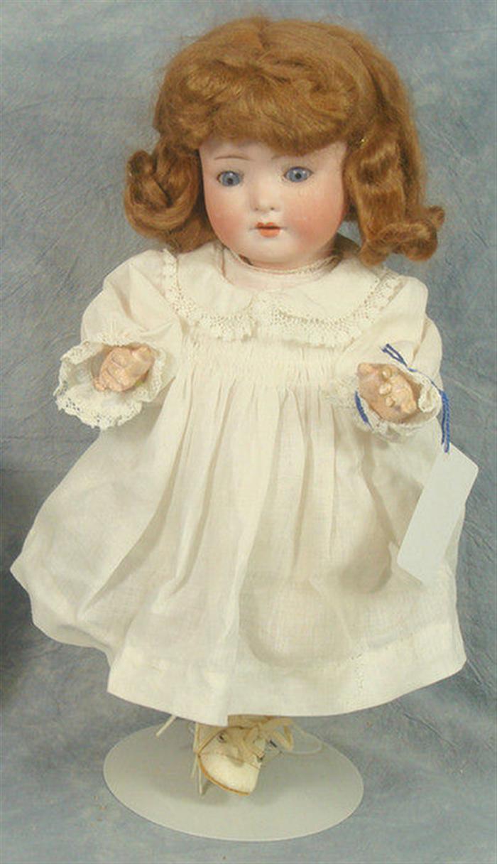 Appraisal: Heubach Koppelsdorf Bisque Head doll - Germany the bisque head