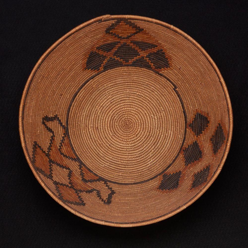 Appraisal: A large California Mission basket First-quarter th Century Coiled bowl