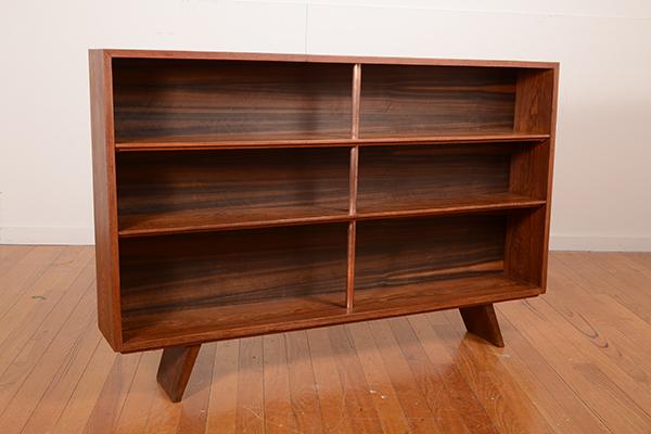 Appraisal: SCHULIM KRIMPER - A PAIR OF ADJUSTABLE SHELF BOOKCASES c