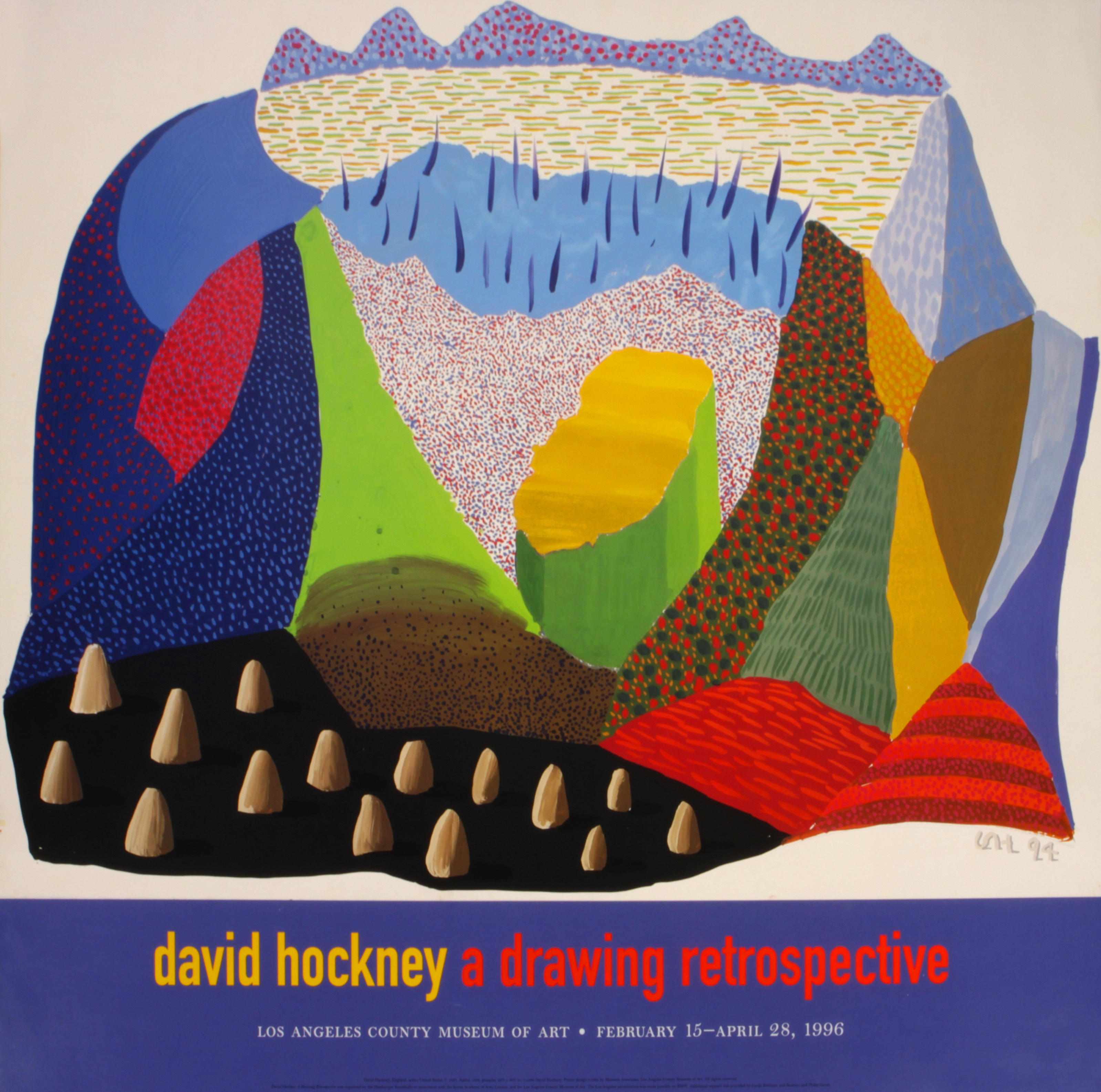 Appraisal: David Hockney British born Die Frau Ohne Schatten David Hockney