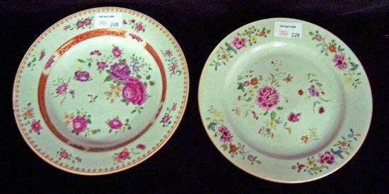 Appraisal: A famille rose bowl painted chrysanthemums and other flowers within