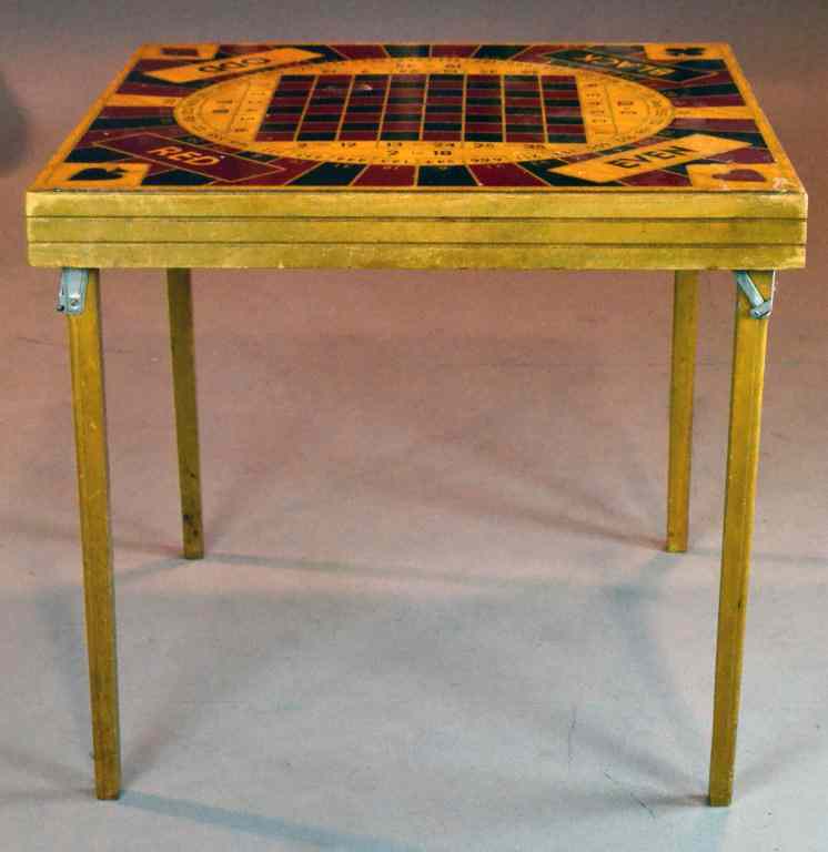 Appraisal: Wooden Game Card Table