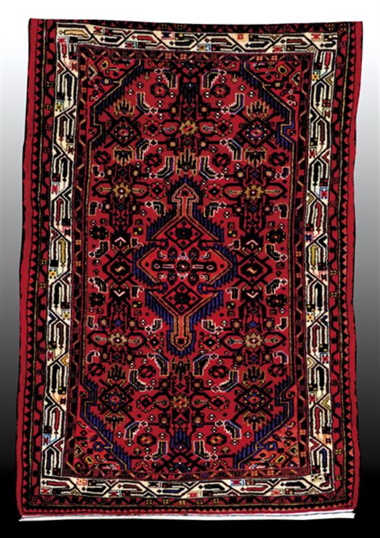 Appraisal: Persian Hamedan carpet ' x '