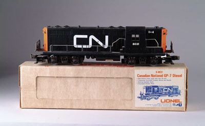 Appraisal: LIONEL CN GP DIESEL WITH BOX CONDITION Very good to