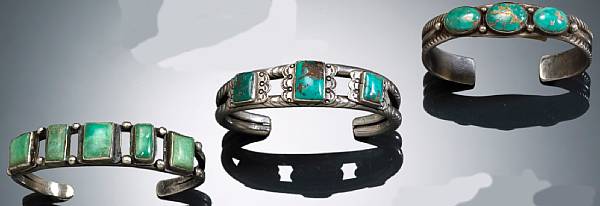 Appraisal: JewelryFine Southwest jewelry from the Sheldon and Barbara Breitbart Collection