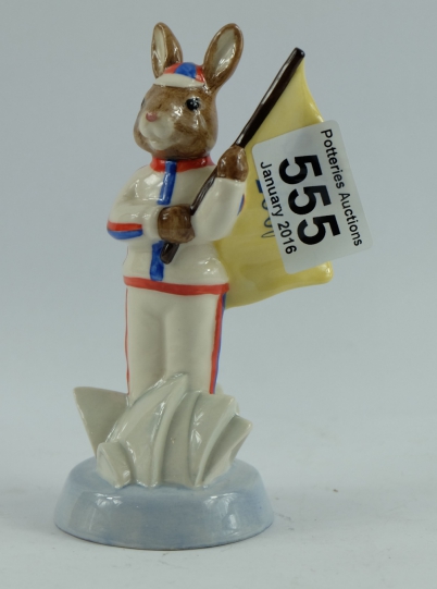 Appraisal: Royal Doulton Bunnykins Figure England Athlete DB limited edition for