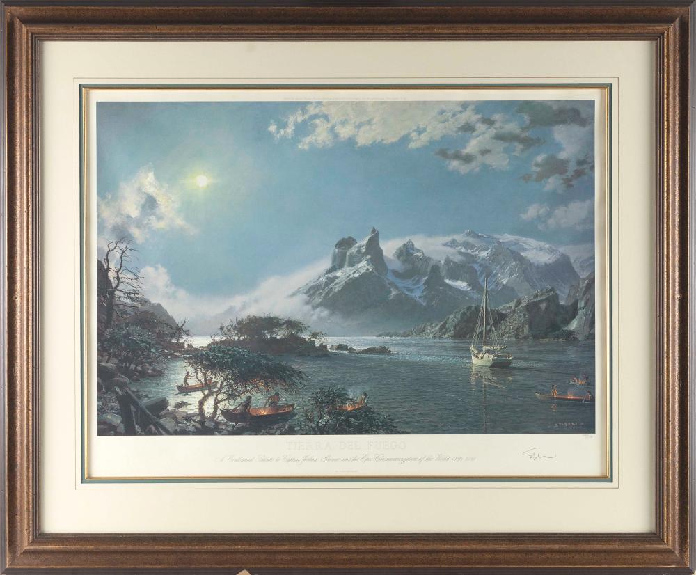 Appraisal: JOHN STOBART MASSACHUSETTS FLORIDA B TIERRA DEL FUEGO A CENTENNIAL