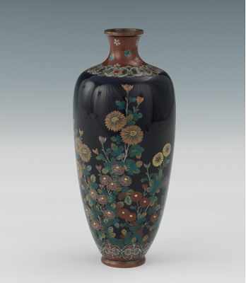 Appraisal: A Fine Cloisonne Vase in the Style of Hayashi Kodenji