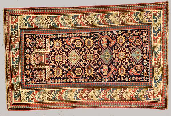 Appraisal: A Shirvan carpet Caucasus size approximately ft in x ft