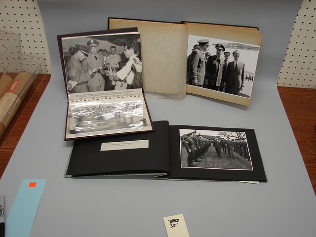 Appraisal: Grouping of three albums detailing visits to Okinawa Northern Ireland