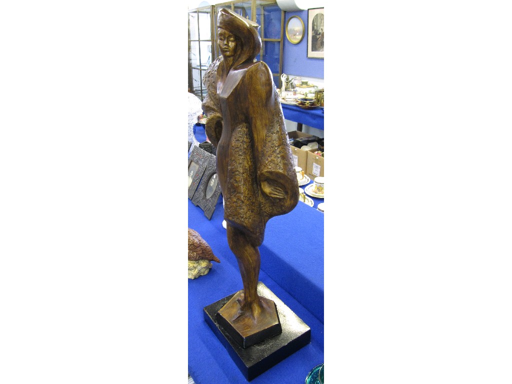 Appraisal: Alexsander Danel large figure of a stylish woman signed to