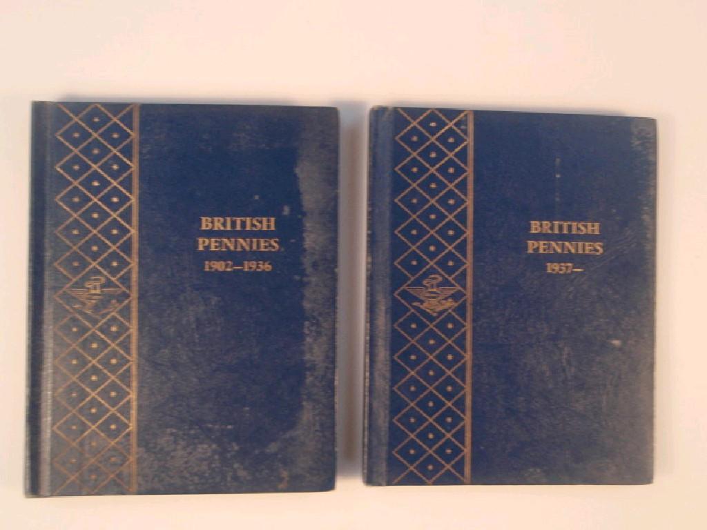 Appraisal: Two Whitman albums of British pennies - and onwards in