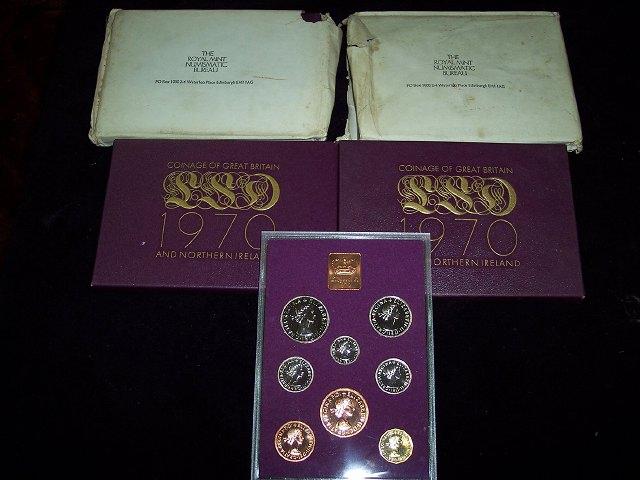 Appraisal: Elizabeth II four proof sets half crown to halfpenny and