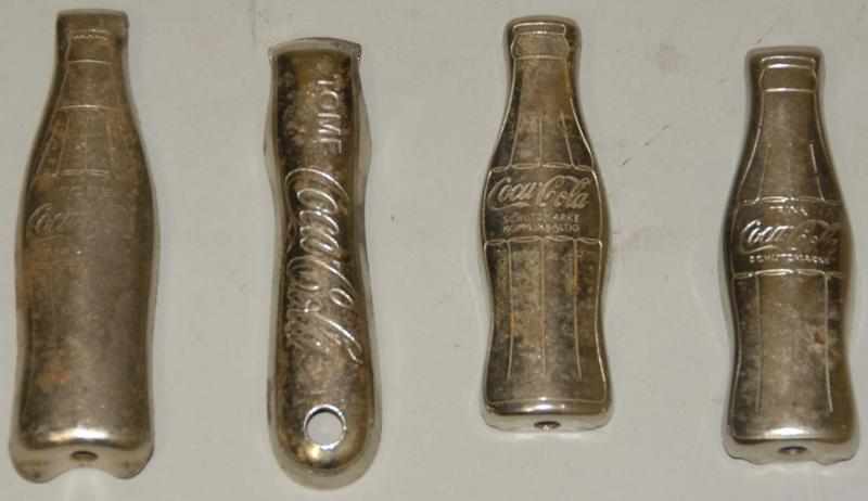 Appraisal: Lot of Coca-Cola Bottle Openers Light wear and some pitting