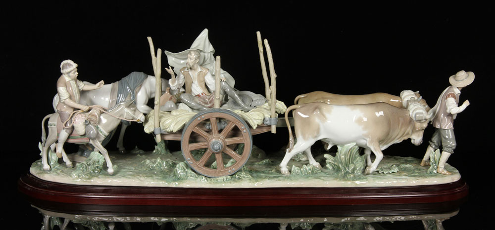 Appraisal: - Lladro Return to La Mancha Figural Group Lladro Return