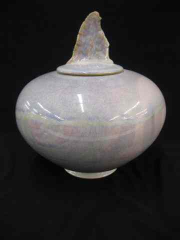 Appraisal: Huntly Studios Art Pottery Jar '' signed excellent