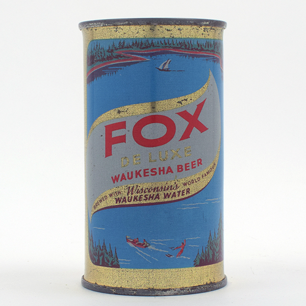 Appraisal: Fox De Luxe Beer PETER FOX BROWN TEXT - Reference