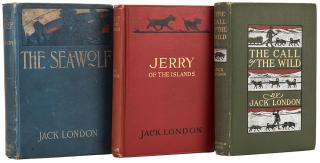 Appraisal: London Jack Three early editions in original pictorial cloth The