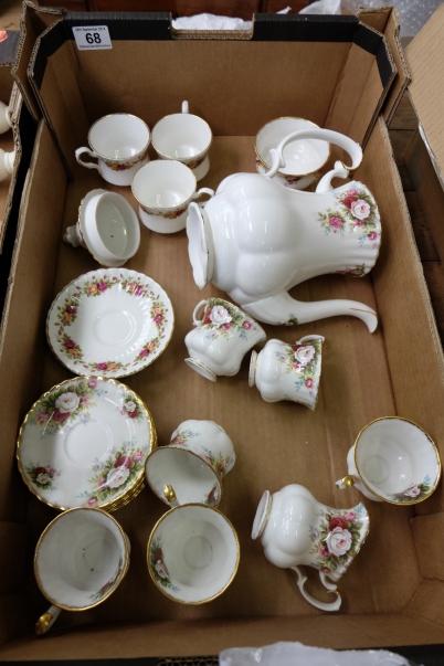 Appraisal: Royal Albert celebrations part tea set and Royal Imperial coffee