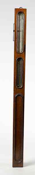 Appraisal: Simmons Stick Barometer New York A Simmons stick barometer with