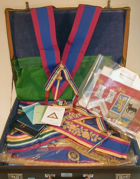 Appraisal: Lincolnshire Masonic Regalia viz Royal Ark Mariner Regalia of N