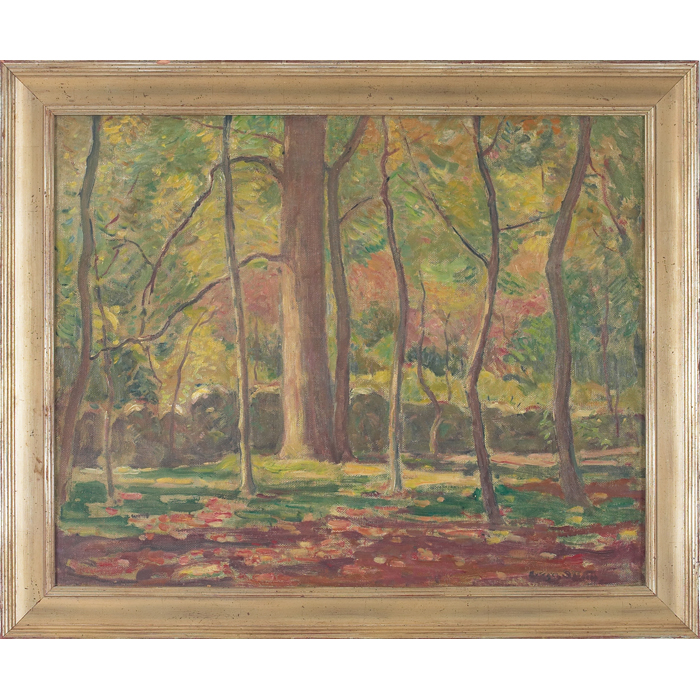 Appraisal: Edward Gregory Smith American - ''Connecticut Landscape '' c oil