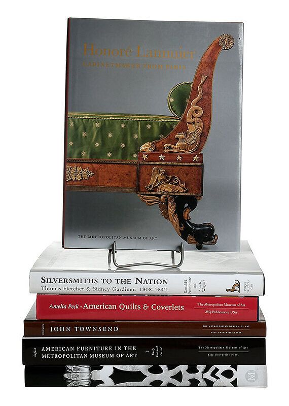 Appraisal: Six Books on Decorative Arts including an inscribed copy of