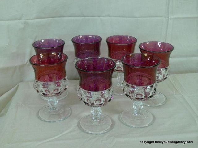 Appraisal: King's Crown Water Goblet - Stemware No chips or cracks