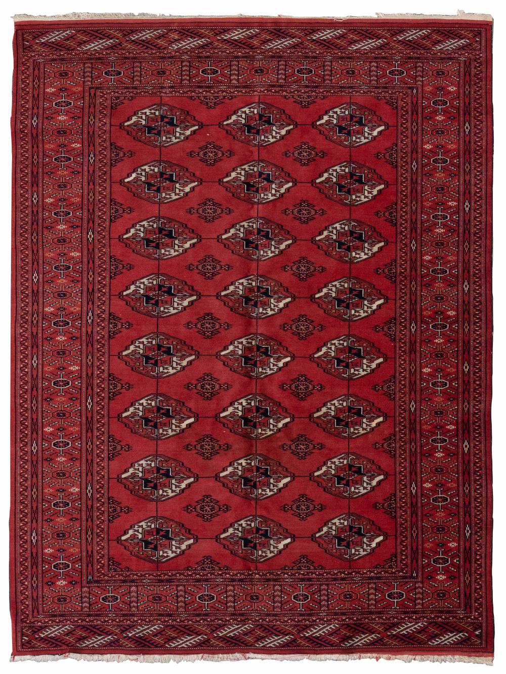 Appraisal: BOKHARA RUG X LAST QUARTER OF THE TH CENTURYBOKHARA RUG