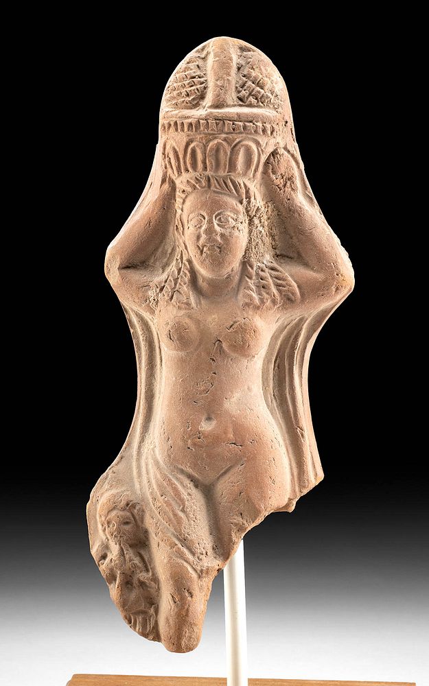 Appraisal: Greek Hellenistic Terracotta Female Figure Ancient Greece late Hellenistic Period