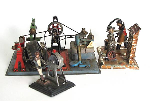 Appraisal: Assorted Steam toys Lot includes early to mid th century