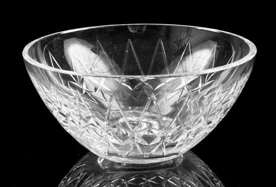 Appraisal: Sale Lot A Webb Cut Glass Bowl th century of