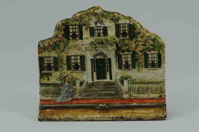 Appraisal: NICHOLS HOUSE DOORSTOP Sarah W Symonds Salem Mass the Pierce-Nichols