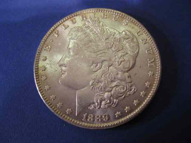 Appraisal: U S Morgan Silver Dollar uncirculated