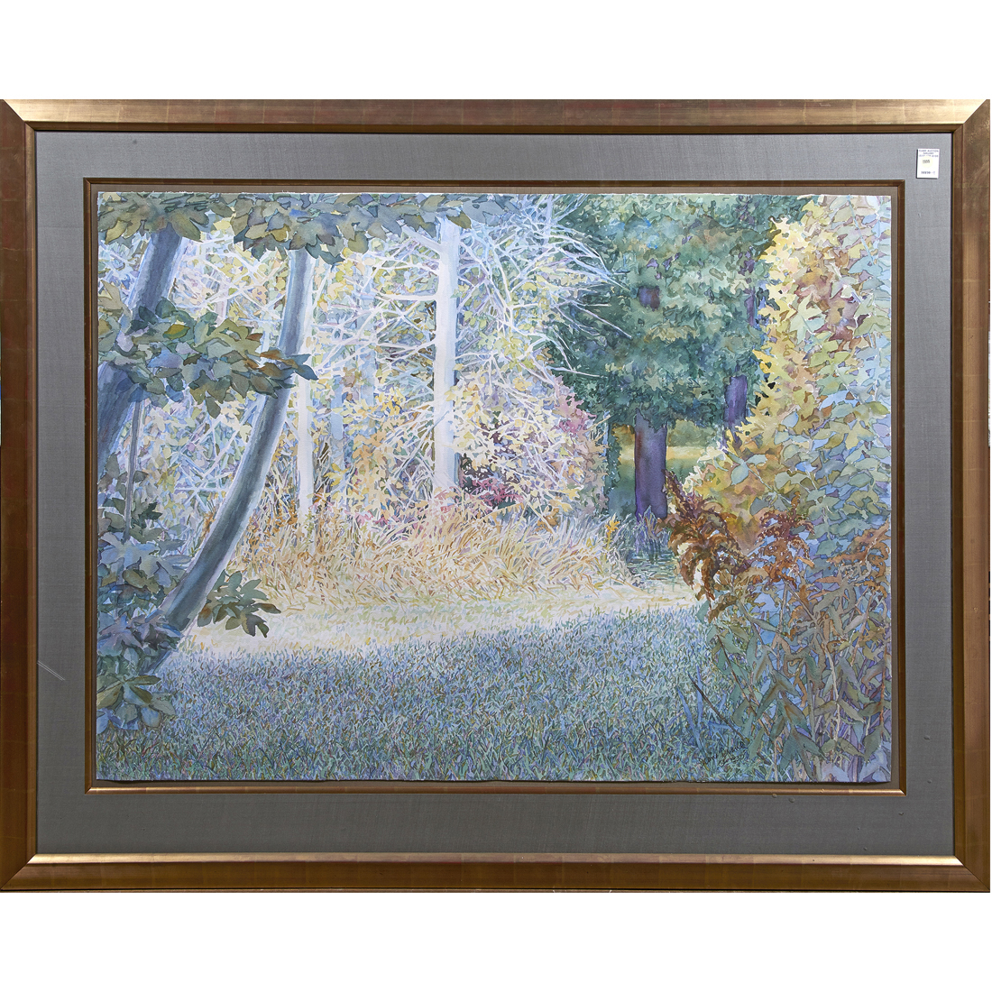 Appraisal: WATERCOLOR DIANA CRANE Diana Crane American th century Forest Path