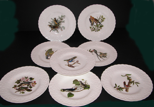 Appraisal: Set of Alford Meakin Birds of America Ceramic Display Plates