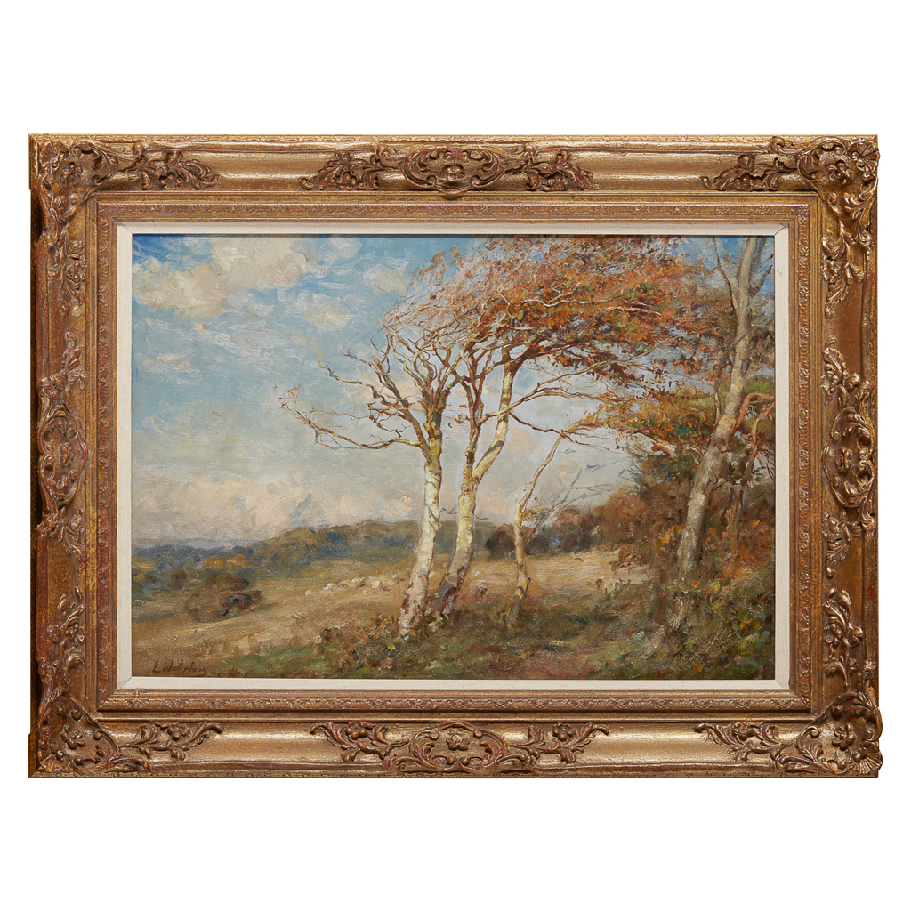 Appraisal: SIR ERNEST ALBERY WATERLOW BRITISH - AUTUMNAL LANDSCAPE signed oil