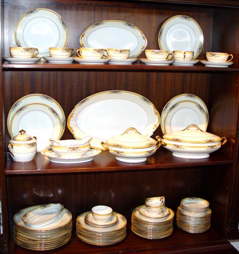 Appraisal: FRENCH LIMOGES FINE CHINA SERVICE F Legrand Cie Ca -