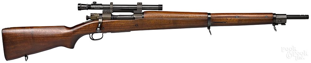 Appraisal: Bolt action rifle built on a receiver Bolt action rifle