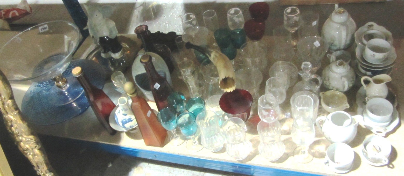 Appraisal: A large quantity of mixed ceramics glass and collectables