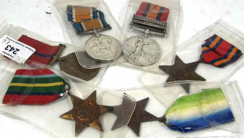 Appraisal: A Collection of various Medals comprising Victoria South Africa Medal