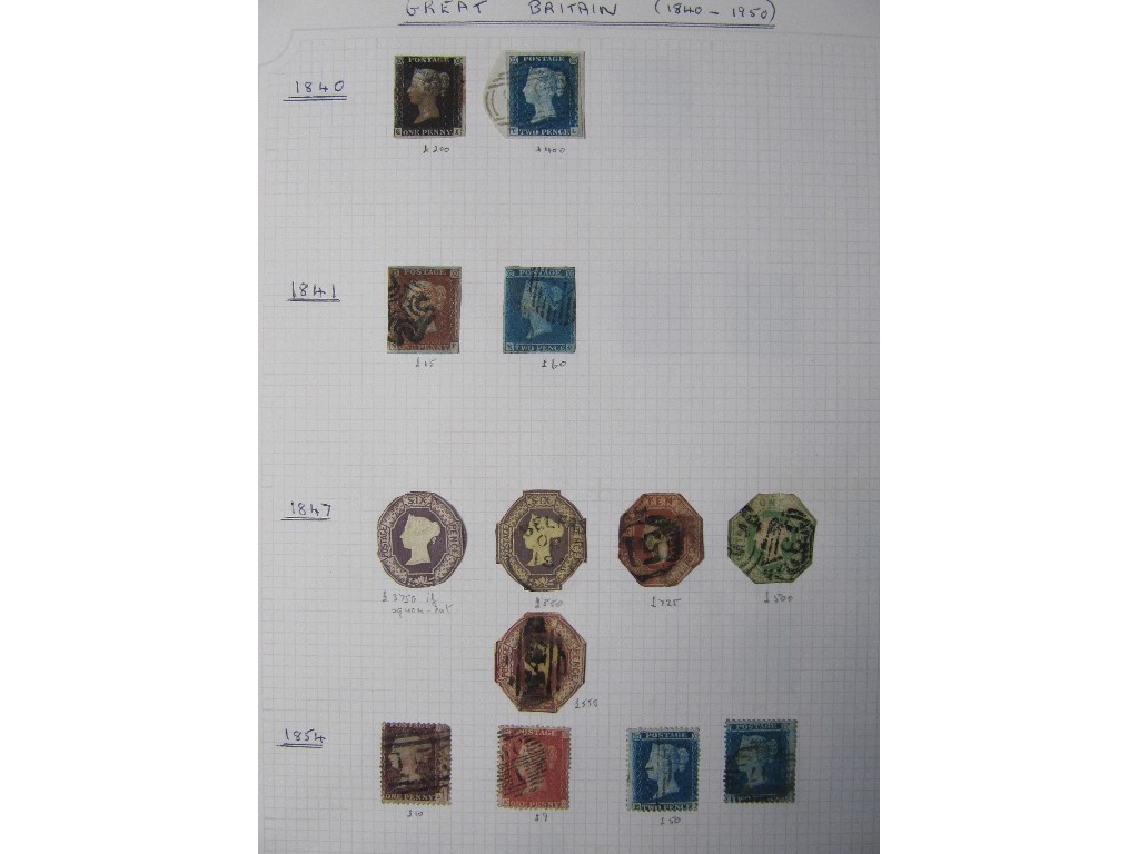 Appraisal: A collection of Worldwide stamps contained in six albums labelled