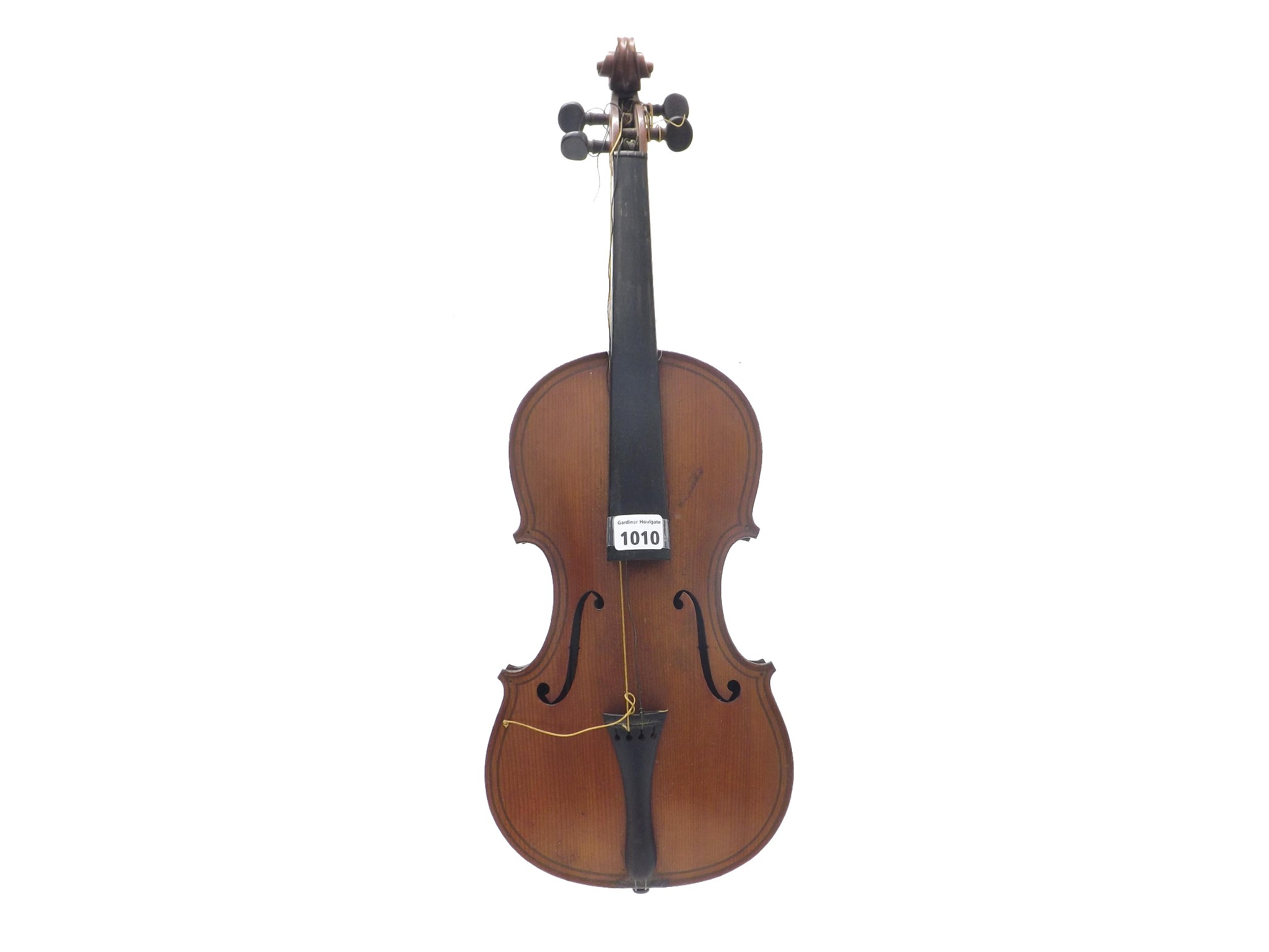 Appraisal: Early th century double purfled violin labelled Gio Paolo Maggini