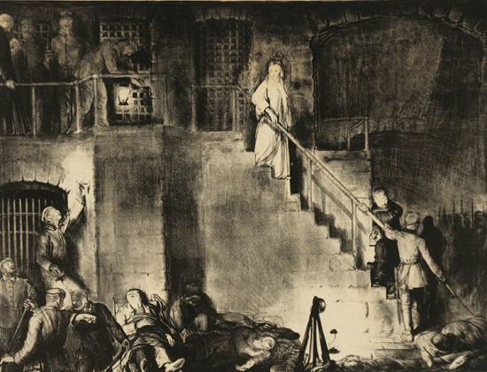 Appraisal: George Wesley Bellows American - Murder of Edith Cavell Mason