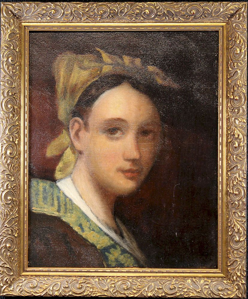 Appraisal: Early th C Portrait of a Woman Early th C