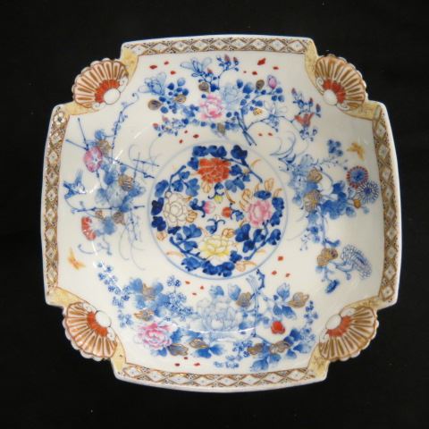 Appraisal: Oriental Porcelain Bowl handpainted floral signed excellent